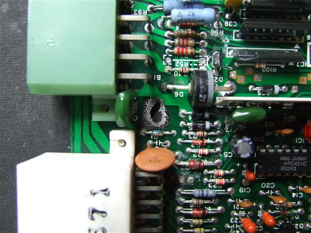 60A70 capacitor failure