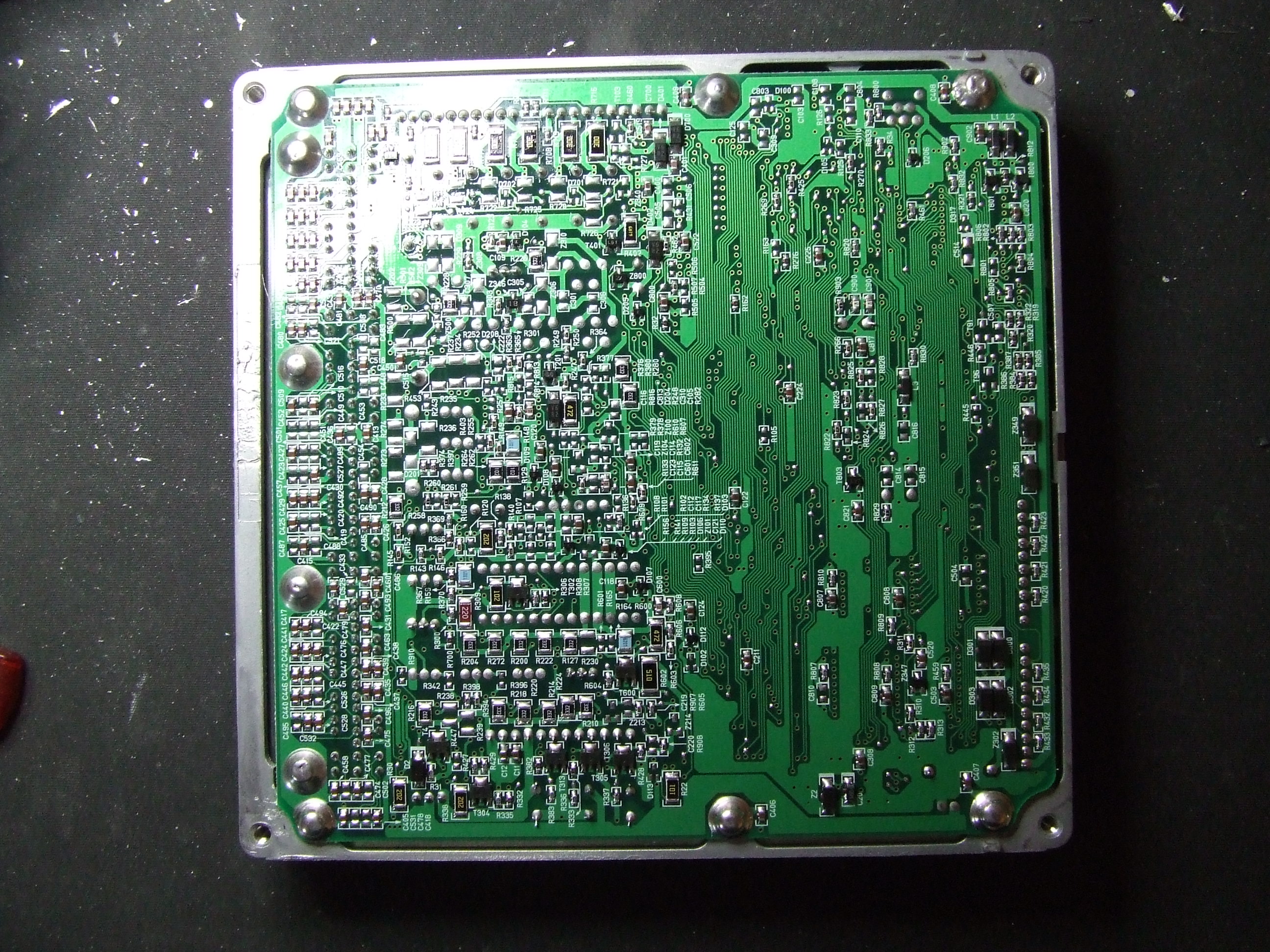 67D60 PCB bottom view