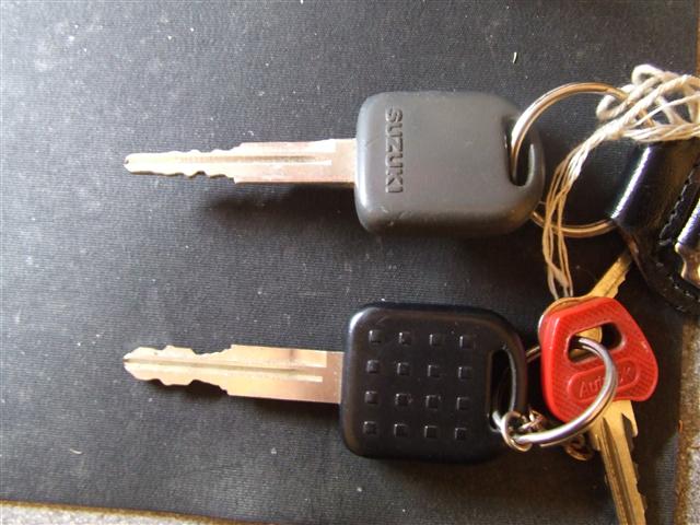 Suzuki immobiliser key